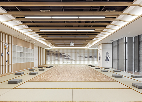 斗魚辦公室裝修實(shí)景照片-劍道館